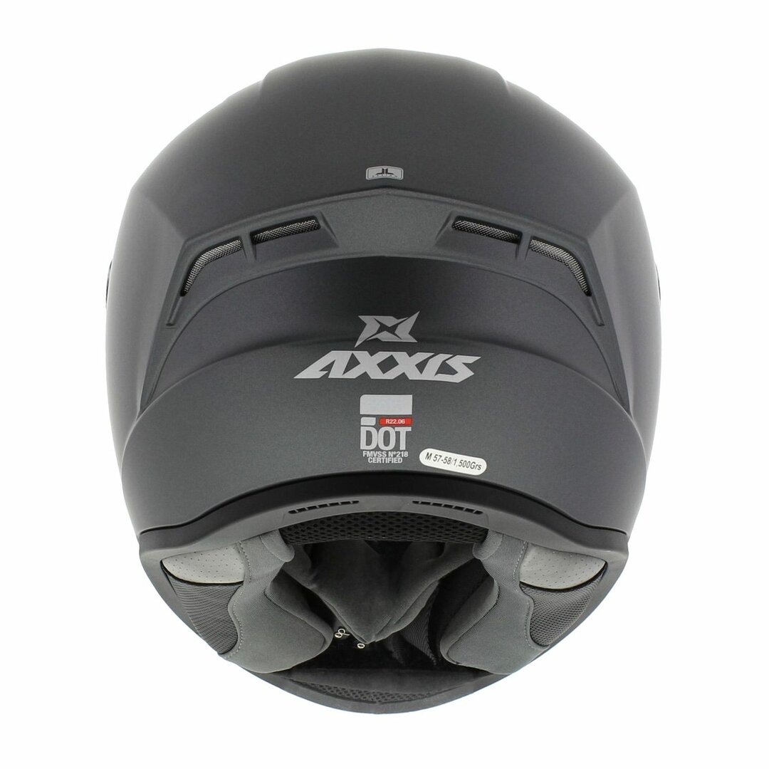 Axxis Kapalı Kask Draken S Solıd Mat Tıtanyum
