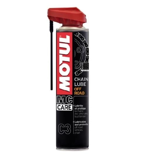 Motul C3 Off Road Zincir Yağlama Spreyi 400 Ml Motul C3 Off Road Zincir Yağlama Spreyi 400 Ml