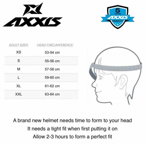 Axxis Kapalı Kask Draken S Solıd Mat Tıtanyum